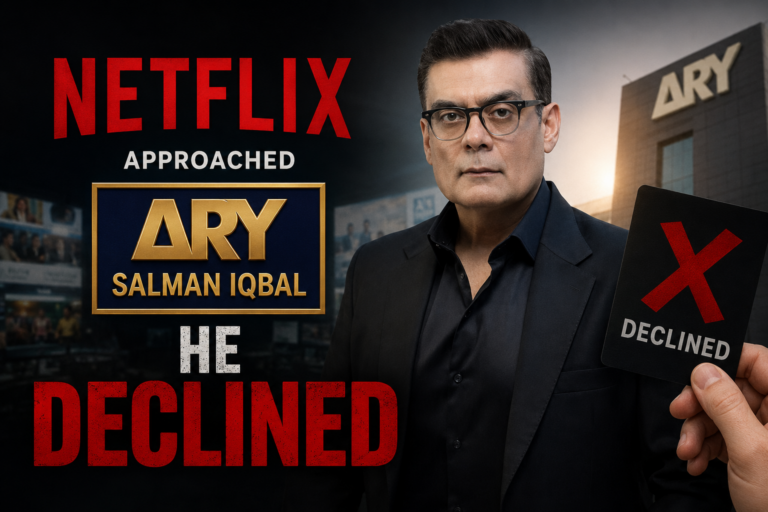 ARY Chief Says No to Netflix Content Deal ARY Chief Says No to Netflix Content Deal